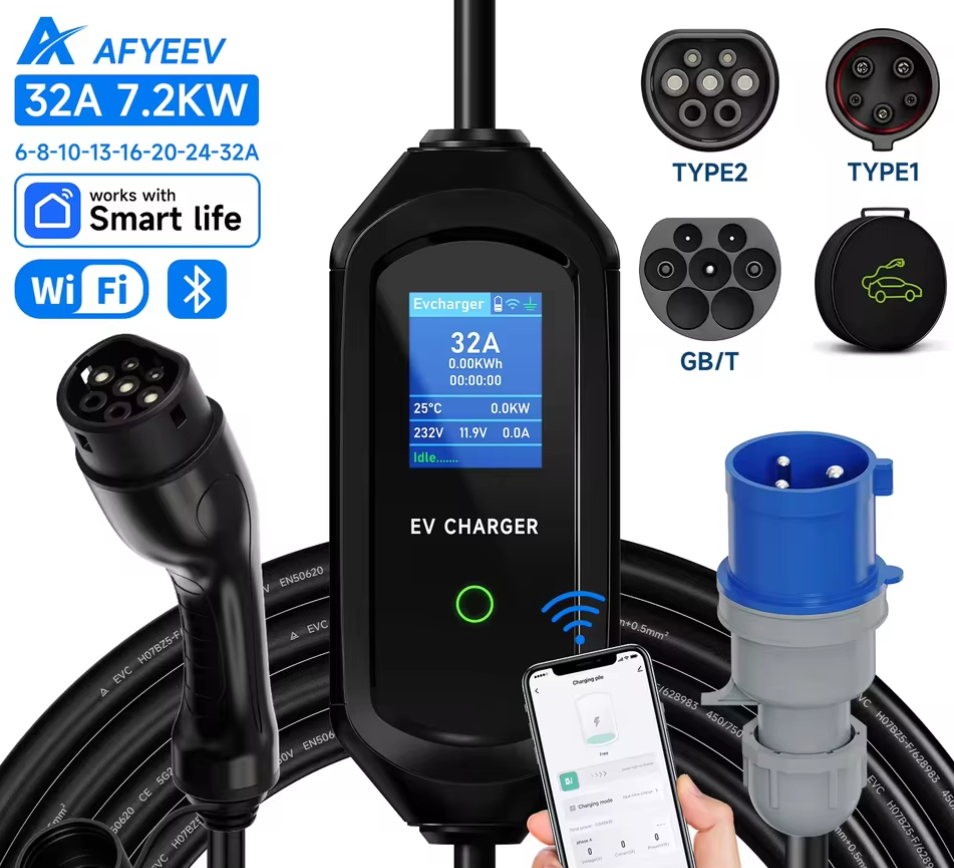 Cargador 7KW Portable